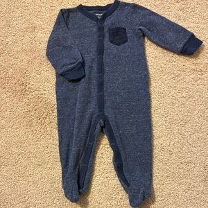 Cozy Blue Kids One Piece
